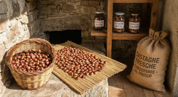 come conservare le castagne